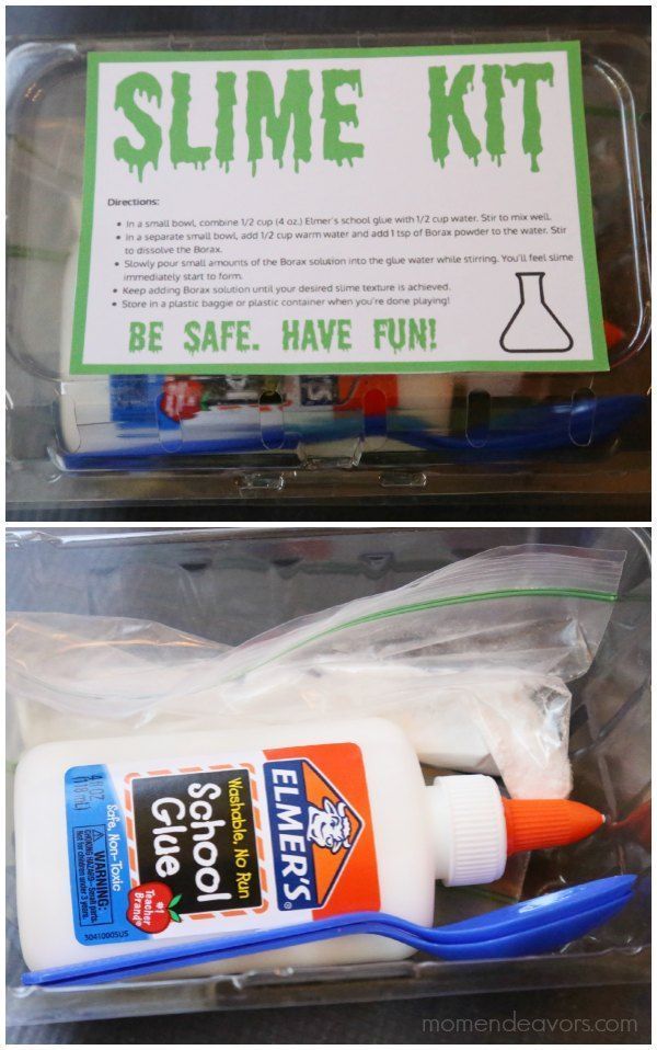 Elmer's Glue Slime Kit Party Favor - Mom Endeavors - Elmer's Glue Slime Kit Party Favor - Mom Endeavors -   17 diy Slime kit ideas