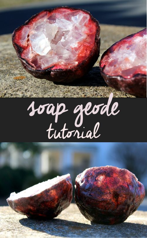 Geode Soap Tutorial for Valentine's Day Gifts or Just Because - Soap Deli News - Geode Soap Tutorial for Valentine's Day Gifts or Just Because - Soap Deli News -   17 diy Soap gemstone ideas