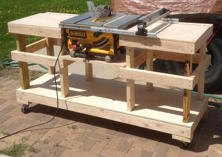 7 DIY Table Saw Stations for a Small Workshop - 7 DIY Table Saw Stations for a Small Workshop -   17 diy Table saw ideas