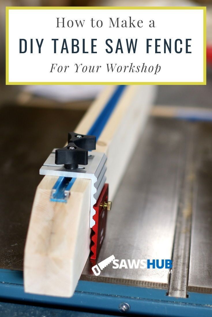 How to Make a Table Saw Fence - How to Make a Table Saw Fence -   17 diy Table saw ideas