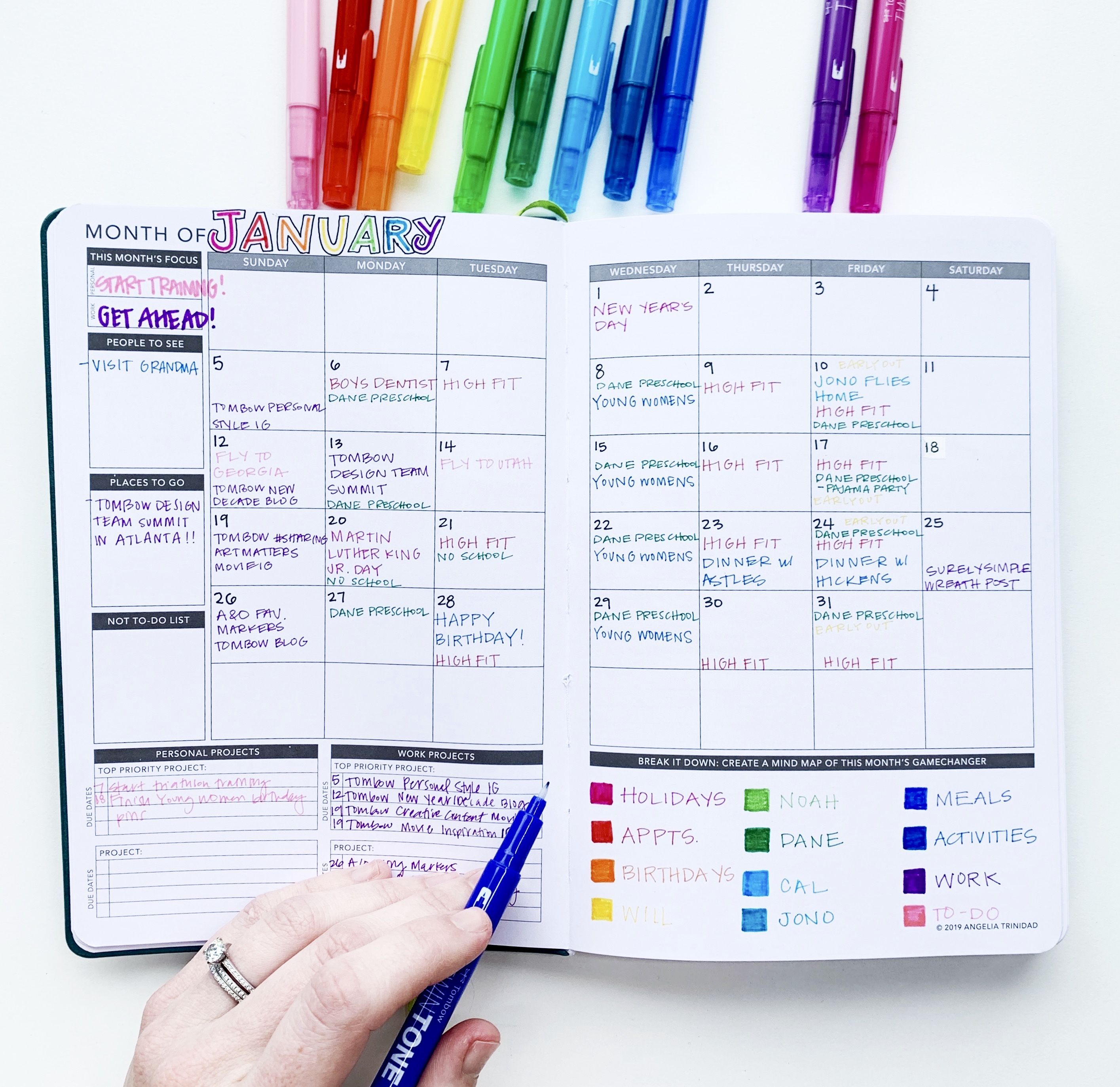Five Ways to Personalize Your Planner - Tombow USA Blog - Five Ways to Personalize Your Planner - Tombow USA Blog -   17 fitness Planner notebooks ideas