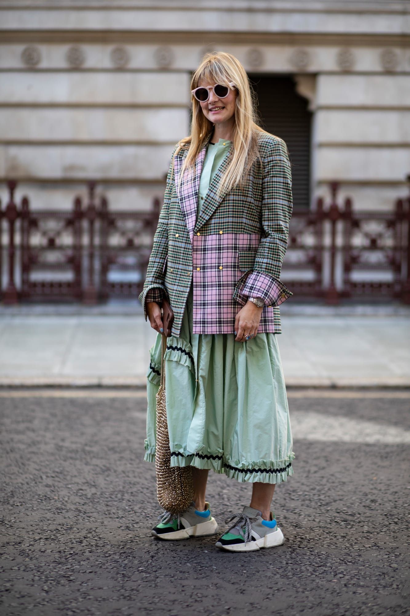 Showgoers Wore Sneakers With Their Dresses Over the Weekend at London Fashion Week - Showgoers Wore Sneakers With Their Dresses Over the Weekend at London Fashion Week -   17 london style 2019 ideas