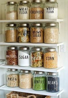 Pantry Labels // Kitchen Labels // Canister Labels // Jar Labels // Custom Decals // Vinyl Decals - Pantry Labels // Kitchen Labels // Canister Labels // Jar Labels // Custom Decals // Vinyl Decals -   18 diy Apartment pantry ideas