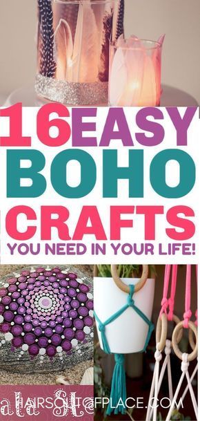 18 diy Crafts boho ideas