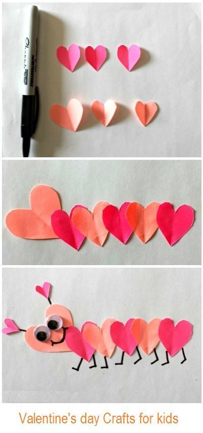 Easy Valentine's Day Craft for Toddlers and Kids | DIY Craft for Kids - Easy Valentine's Day Craft for Toddlers and Kids | DIY Craft for Kids -   18 diy Crafts ideas
