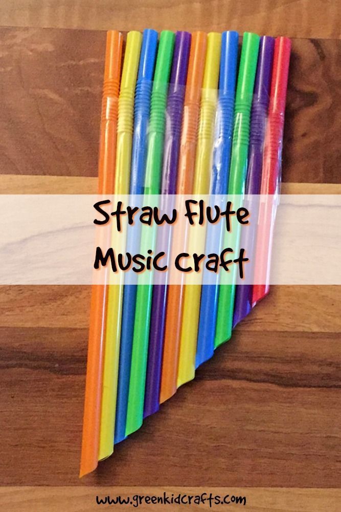 Straw Windpipe Music Craft for Kids - Green Kid Crafts - Straw Windpipe Music Craft for Kids - Green Kid Crafts -   18 diy Crafts ideas