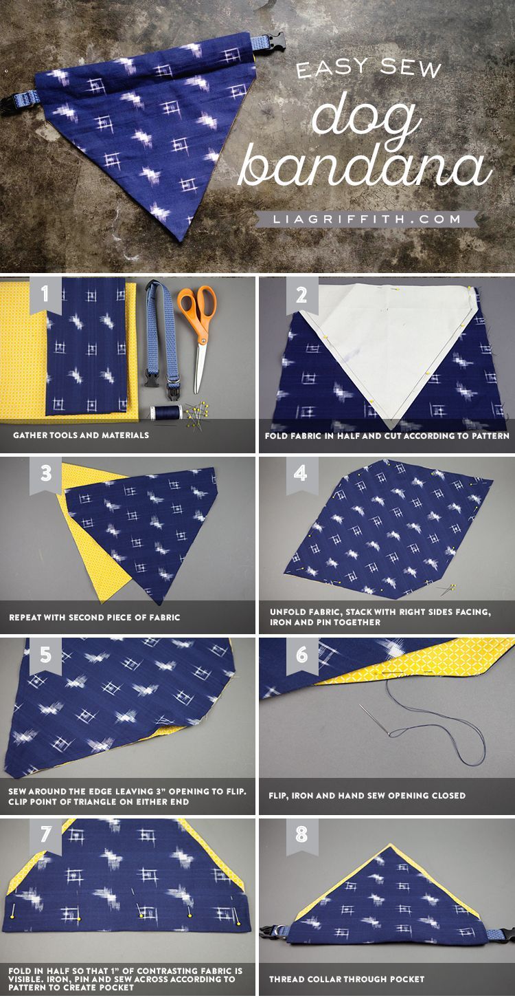 18 diy Dog bandana ideas