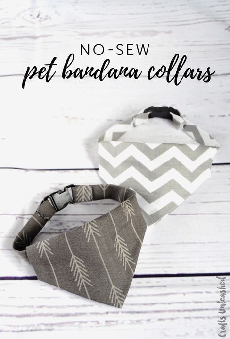 DIY Dog Collar: No-Sew Bandana Collar - Consumer Crafts - DIY Dog Collar: No-Sew Bandana Collar - Consumer Crafts -   18 diy Dog bandana ideas