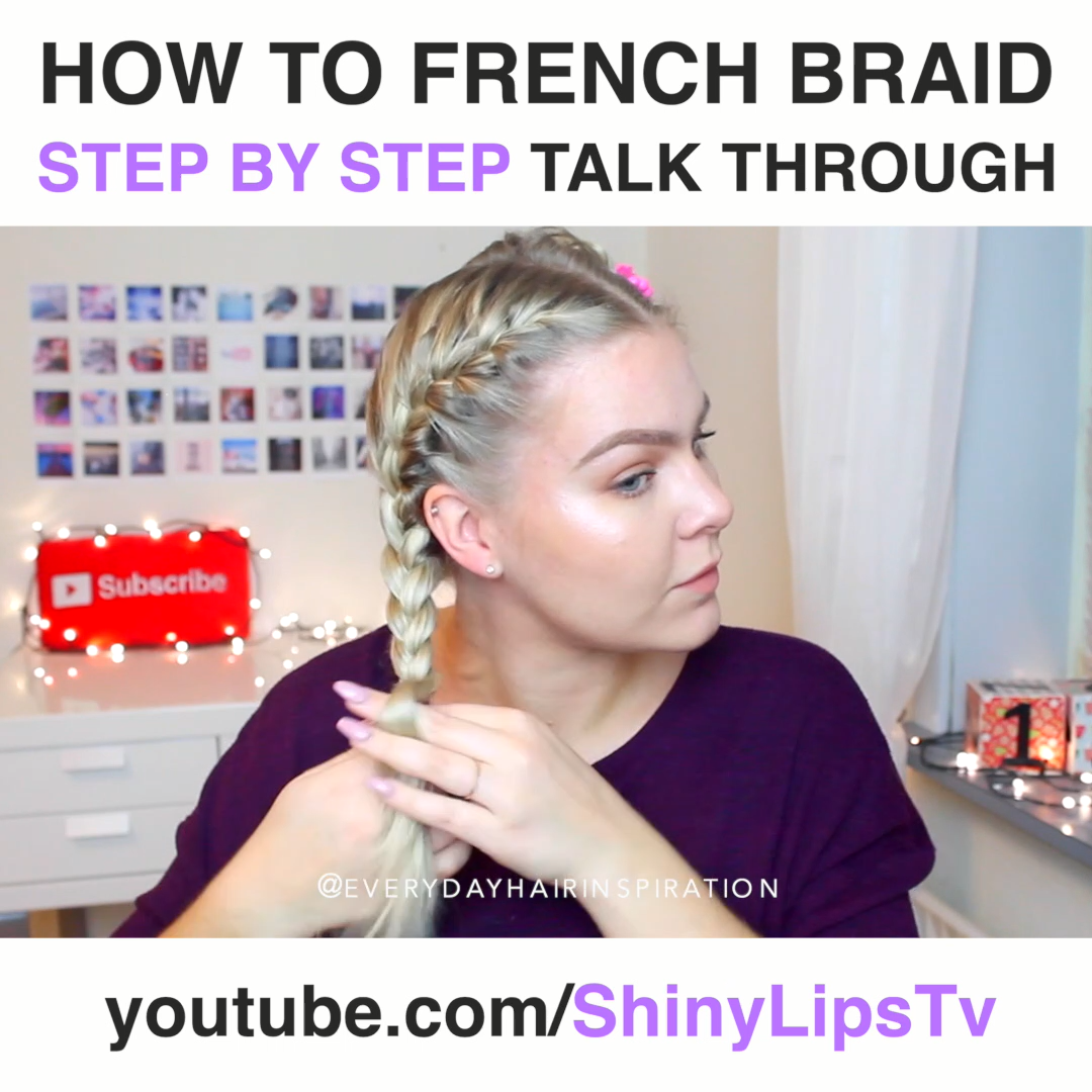 How To French Braid Your Own Hair - How To French Braid Your Own Hair -   18 style French hair ideas