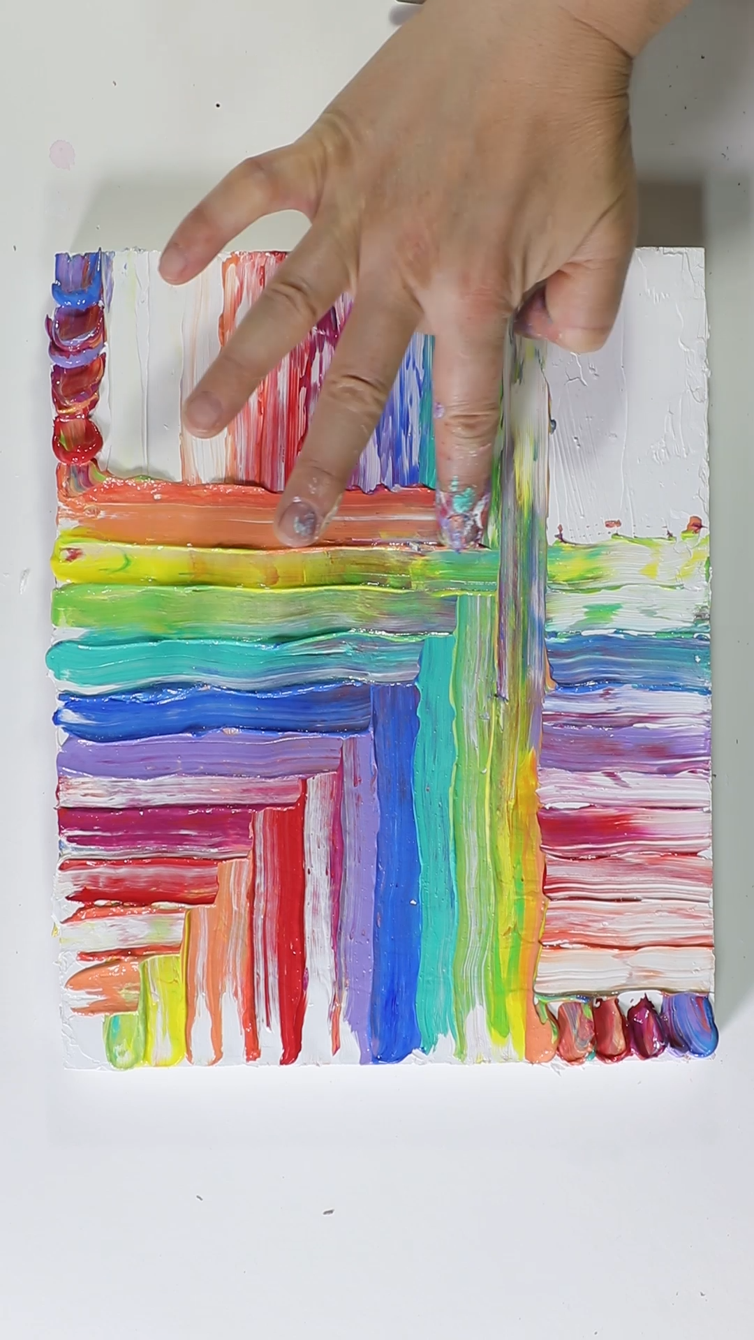 Mesmerizing Acrylic Finger Painting by Josie Lewis - Mesmerizing Acrylic Finger Painting by Josie Lewis -   19 diy Art videos ideas