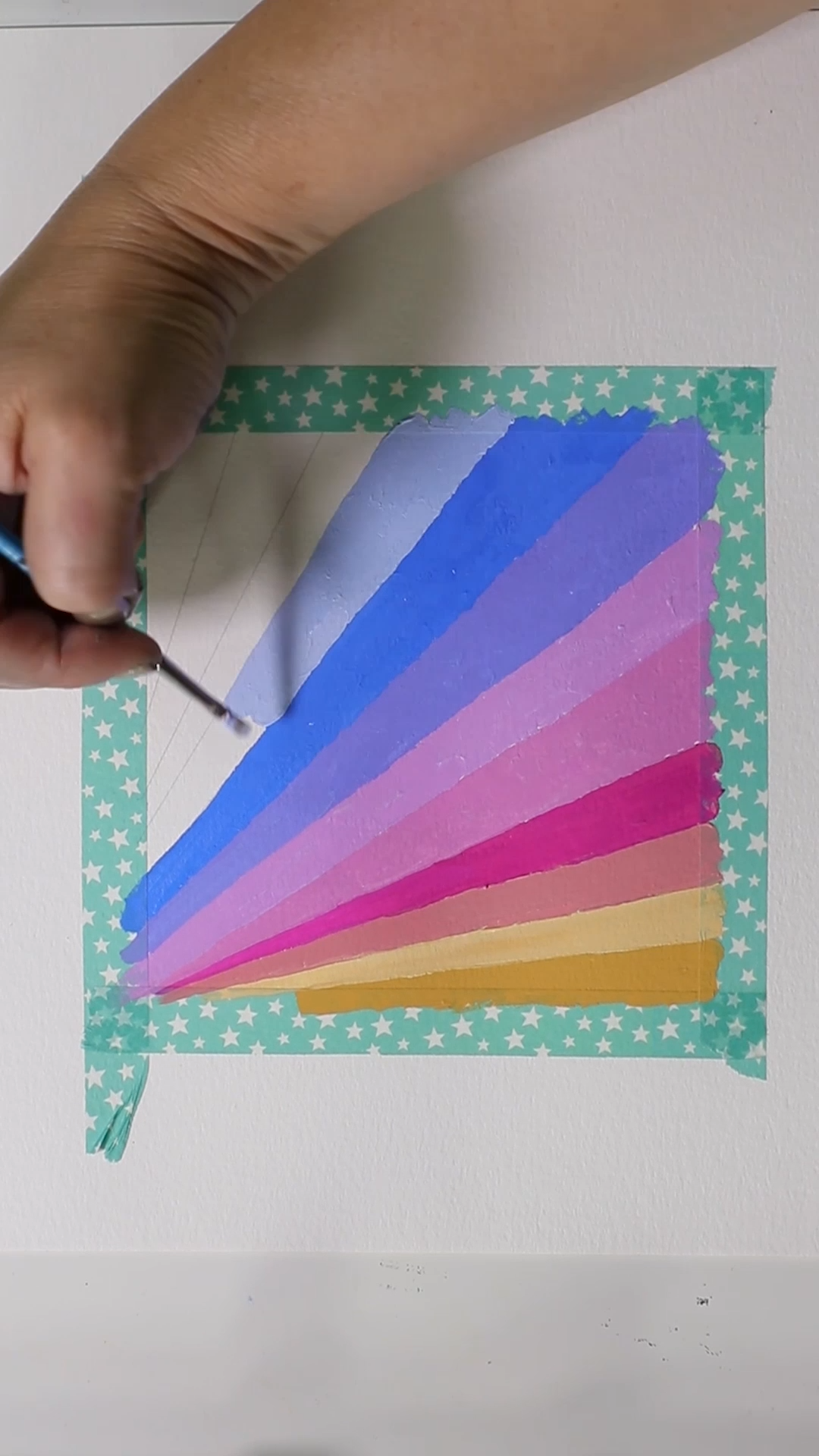 Gouache Stripes by Josie Lewis - Gouache Stripes by Josie Lewis -   19 diy Art videos ideas