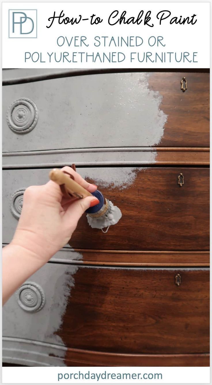 Yes! You Can Use Chalk Paint Over Stain - Yes! You Can Use Chalk Paint Over Stain -   19 diy Decoracion paint ideas