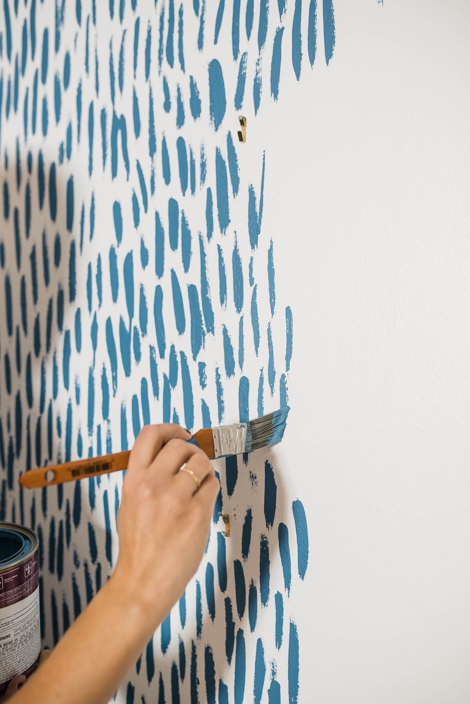 DIY Brushstroke Accent Wall Tutorial - DIY Brushstroke Accent Wall Tutorial -   19 diy Decoracion paint ideas