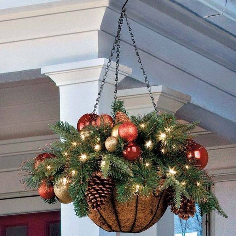 40 Cheap and Easy DIY Outdoor Christmas Decor to Complete Your Home Decorations - 40 Cheap and Easy DIY Outdoor Christmas Decor to Complete Your Home Decorations -   19 diy Decorations noel ideas