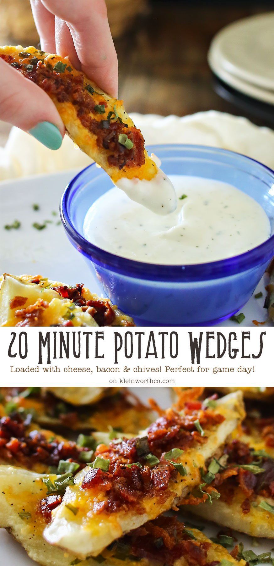 20 Minute Potato Wedges - 20 Minute Potato Wedges -   19 diy Food potato ideas