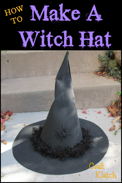How to Make a Witch Hat Craft Tutorial - How to Make a Witch Hat Craft Tutorial -   19 diy Halloween Costumes witch ideas
