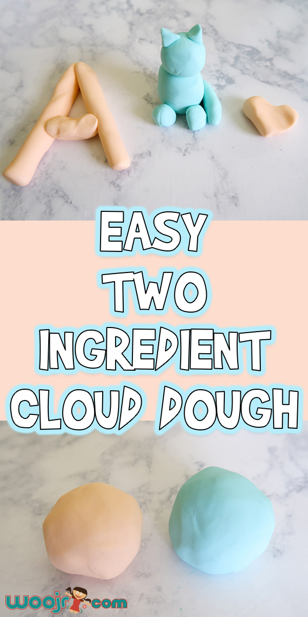 Easy 2 Ingredient Cloud Dough | Woo! Jr. Kids Activities - Easy 2 Ingredient Cloud Dough | Woo! Jr. Kids Activities -   19 diy Kids stuff ideas