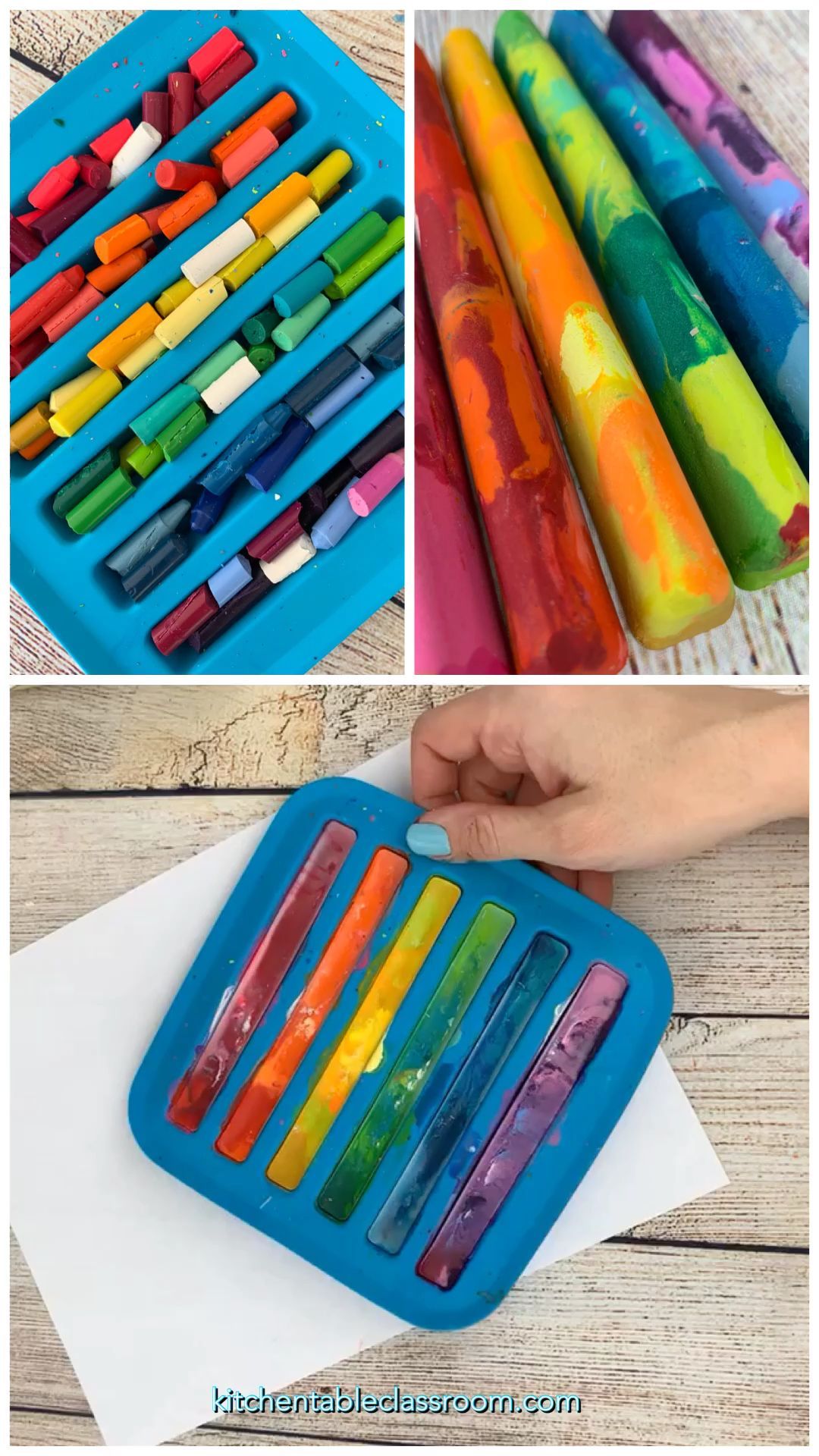 Recycling Crayons- How to Make Crayons - The Kitchen Table Classroom - Recycling Crayons- How to Make Crayons - The Kitchen Table Classroom -   19 diy Kids stuff ideas