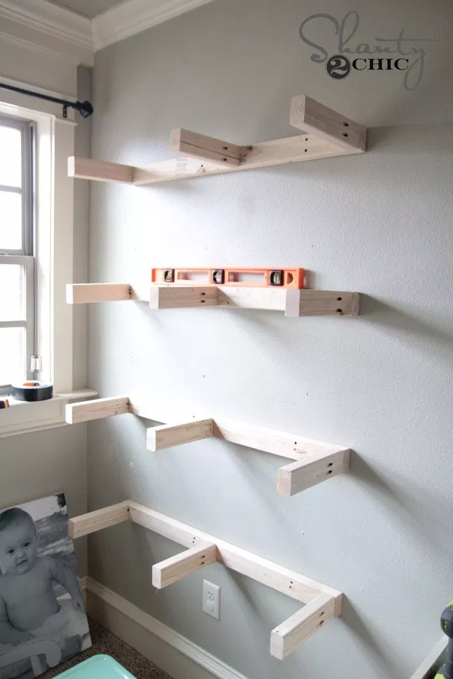DIY Floating Shelves Plans and Tutorial - Shanty 2 Chic - DIY Floating Shelves Plans and Tutorial - Shanty 2 Chic -   19 diy Shelves floating ideas