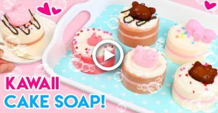 How to Make DIY Mini Cake Soap! - How to Make DIY Mini Cake Soap! -   19 diy Soap cake ideas