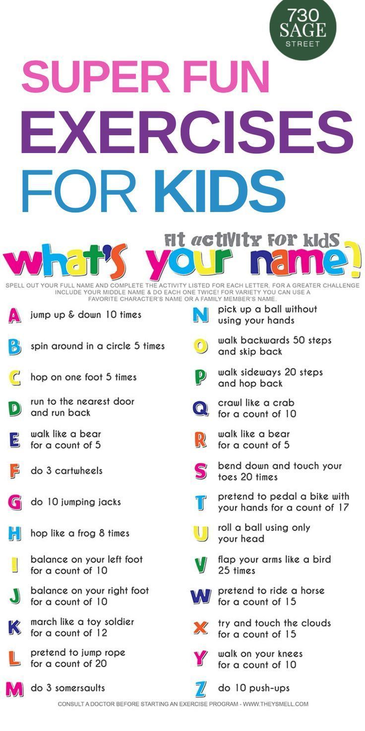 Spell Your Name Workout - What's Your Name? Fitness Activity Printable for Kids - Spell Your Name Workout - What's Your Name? Fitness Activity Printable for Kids -   19 fitness fun ideas