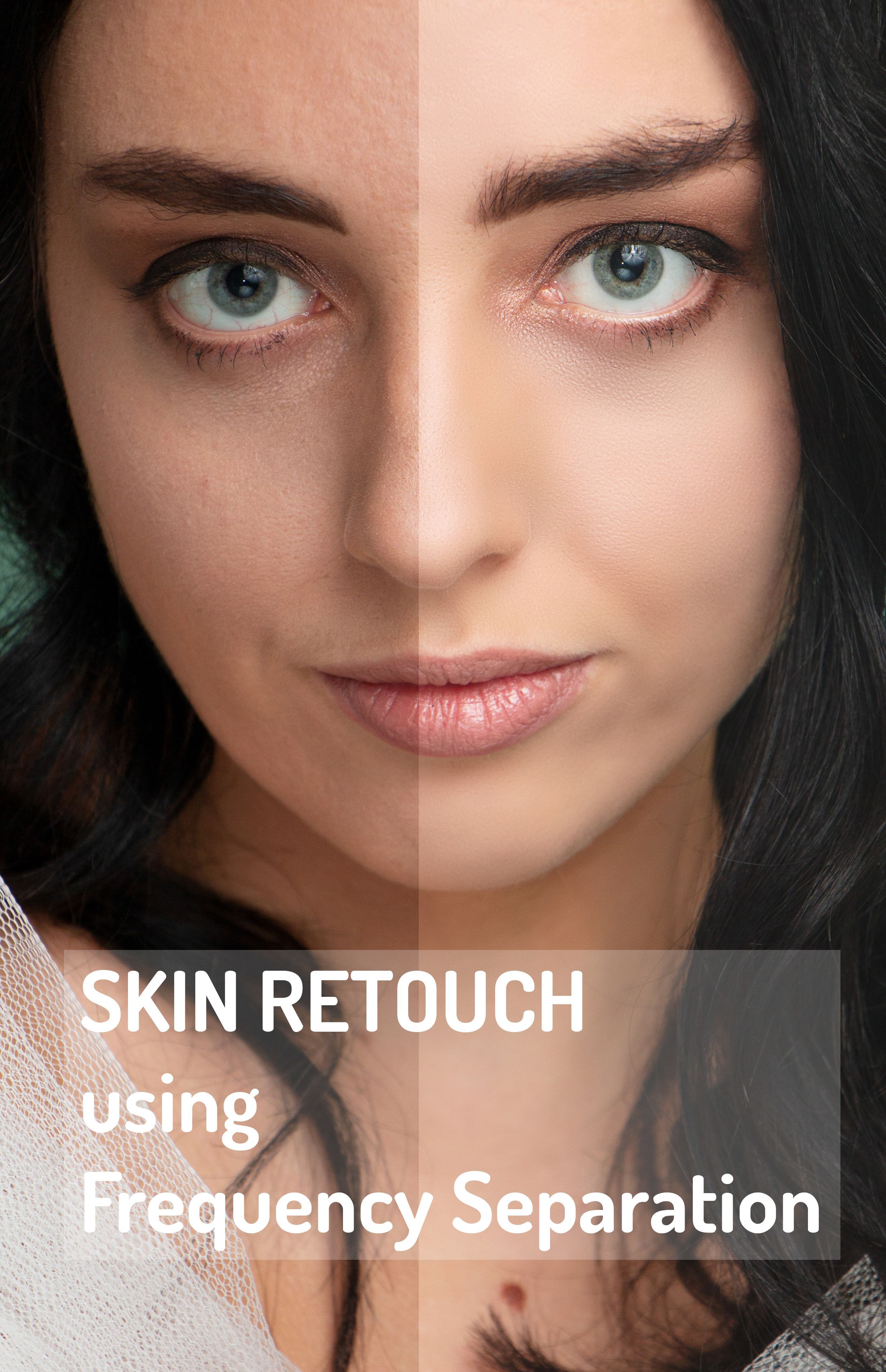 Skin Retouch Using Frequency Separation - Skin Retouch Using Frequency Separation -   20 beauty Videos photoshoot ideas