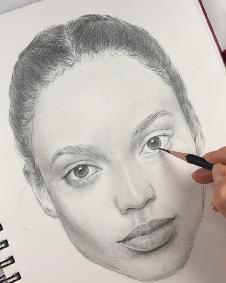 Time lapse video of drawing the face by Nadia Coolrista - Time lapse video of drawing the face by Nadia Coolrista -   21 beauty Drawings videos ideas