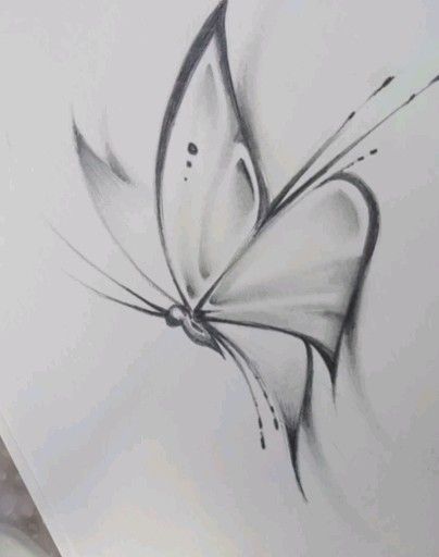 Butterfly Sketch - Butterfly Sketch -   21 beauty Drawings videos ideas