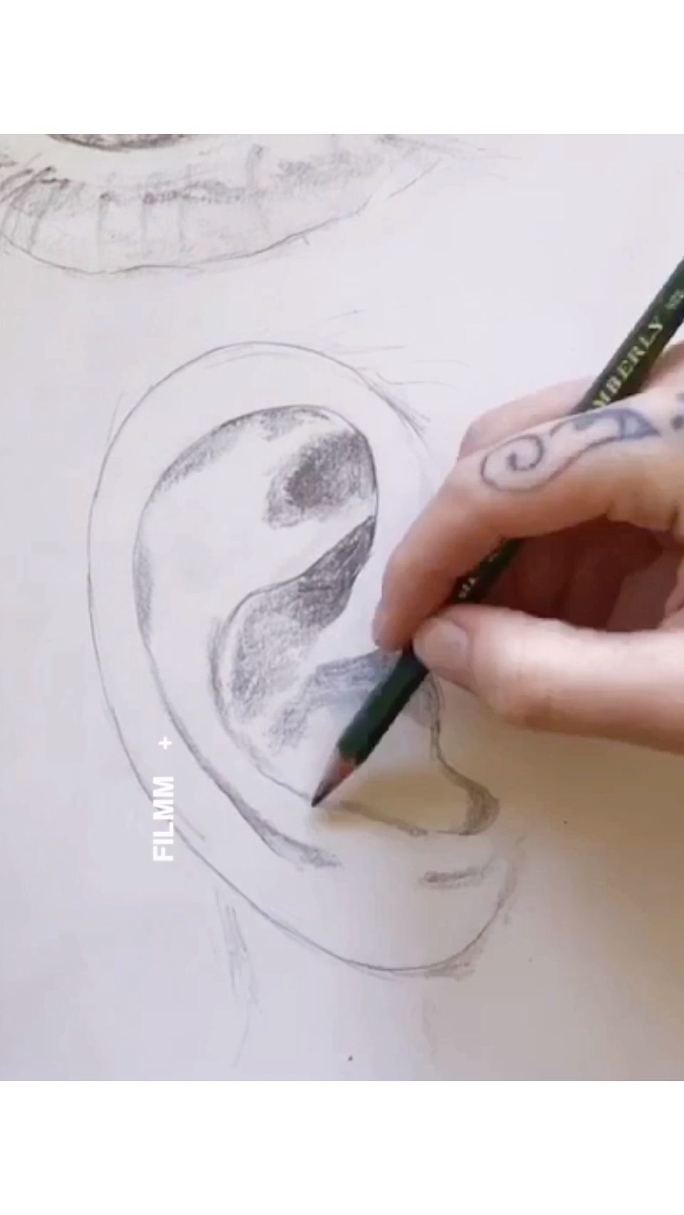 Ear Sketch - Ear Sketch -   21 beauty Drawings videos ideas