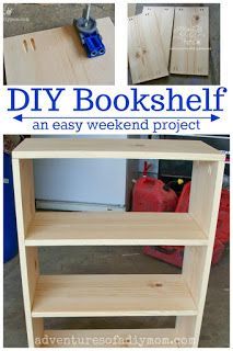 How to Build a Bookshelf - How to Build a Bookshelf -   diy Bookshelf small