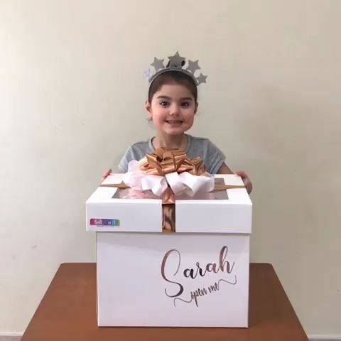 Personalised gift balloon boxes - Personalised gift balloon boxes -   diy Box birthday