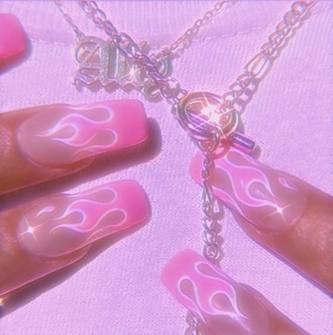 bit pink loveaesthetics - bit pink loveaesthetics -   9 beauty Aesthetic nails ideas