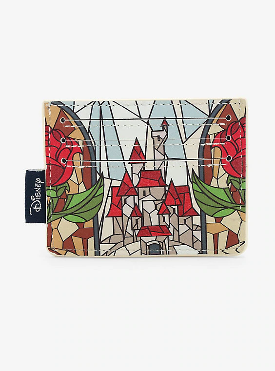 Loungefly Disney Beauty and the Beast Stained Glass Cardholder - BoxLunch Exclusive - Loungefly Disney Beauty and the Beast Stained Glass Cardholder - BoxLunch Exclusive -   9 beauty And The Beast characters ideas