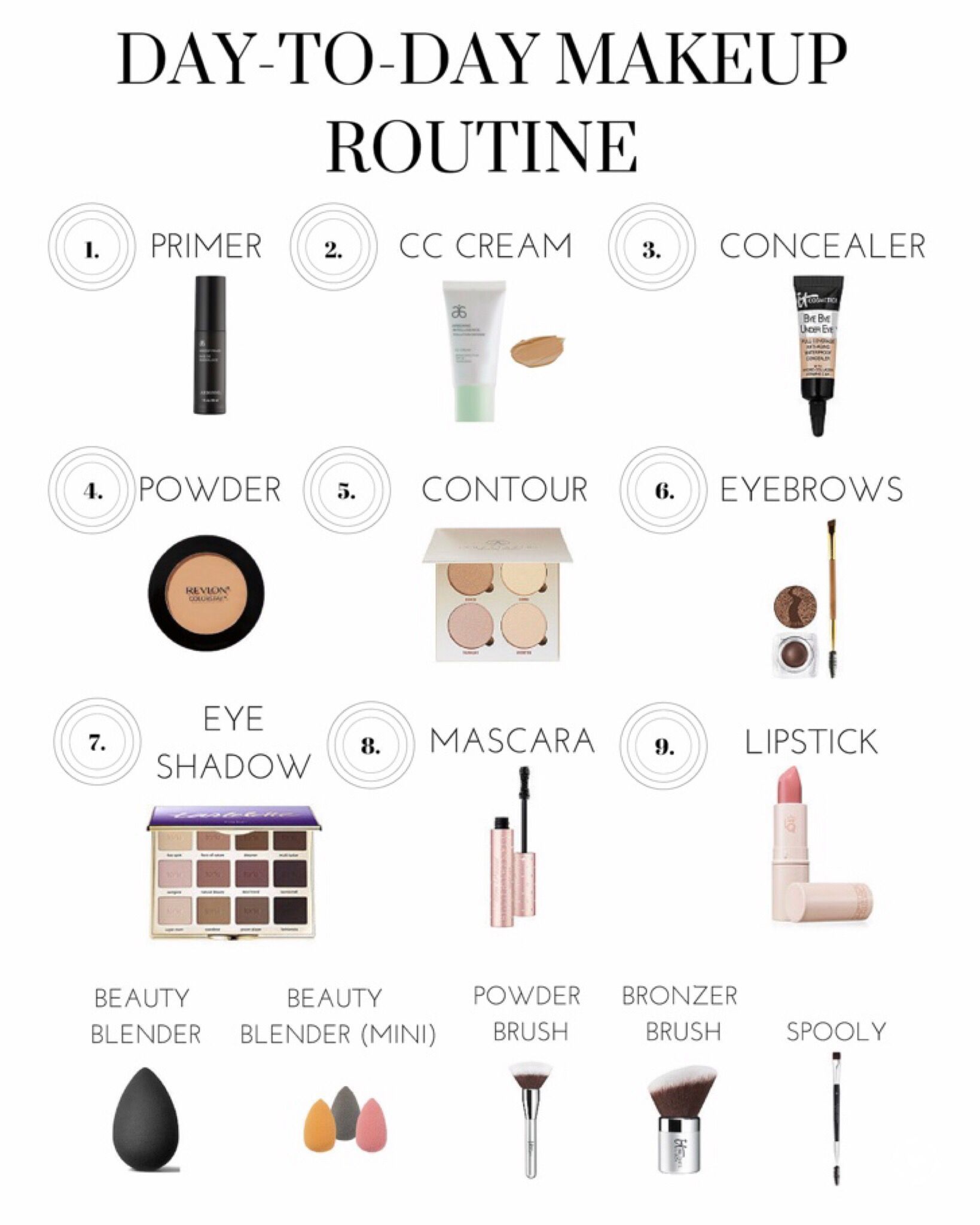 Day-To-Day Makeup Routine - - Day-To-Day Makeup Routine - -   9 beauty Day routine ideas