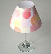 We're Loving These DIY Wine Glass Lamps | The Dollar Tree Blog - We're Loving These DIY Wine Glass Lamps | The Dollar Tree Blog -   9 diy Dollar Tree lamp ideas