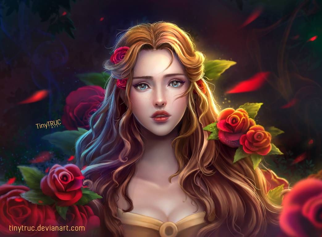Disney Princess Belle - Beauty and the beast by TinyTruc on DeviantArt - Disney Princess Belle - Beauty and the beast by TinyTruc on DeviantArt -   10 beauty And The Beast animated ideas