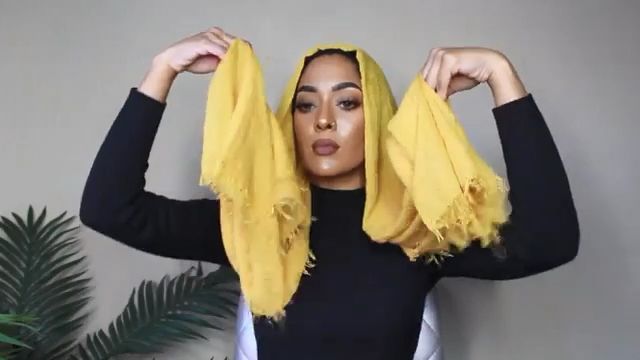 Crinkle Headwrap Scarf Hijab Scarf Plain Maxi Headscarf | Etsy - Crinkle Headwrap Scarf Hijab Scarf Plain Maxi Headscarf | Etsy -   style Hijab pantai