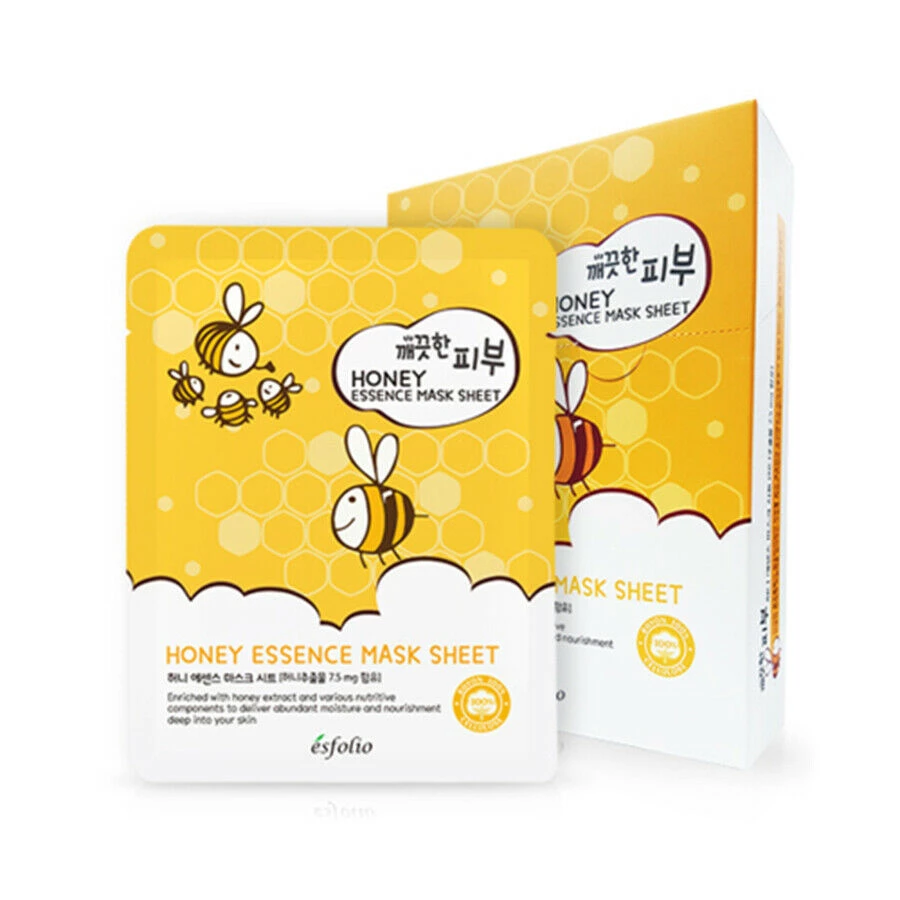 [esfolio] Honey Essence Mask Sheet (25ml x 10ea) with honey extract K-beauty - [esfolio] Honey Essence Mask Sheet (25ml x 10ea) with honey extract K-beauty -   11 beauty Mask sheet ideas
