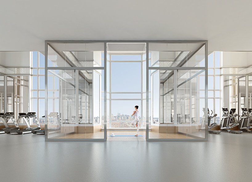 new york's most luxurious gyms and fitness centers - new york's most luxurious gyms and fitness centers -   11 luxury fitness Interior ideas