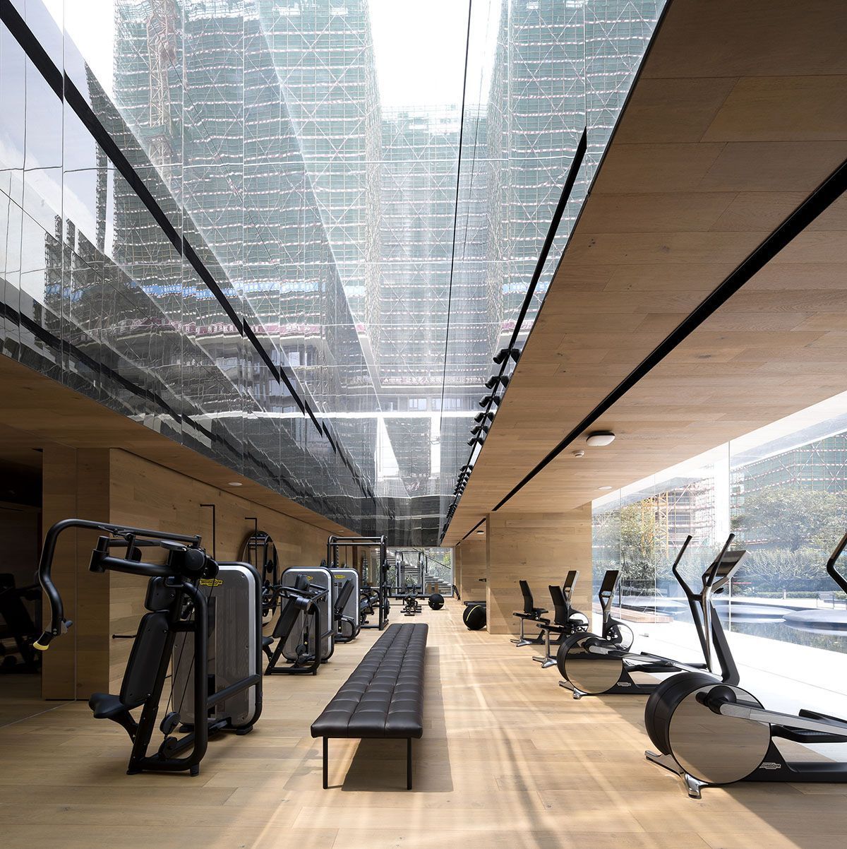 This is the swankiest gym we've ever seen - This is the swankiest gym we've ever seen -   11 luxury fitness Interior ideas