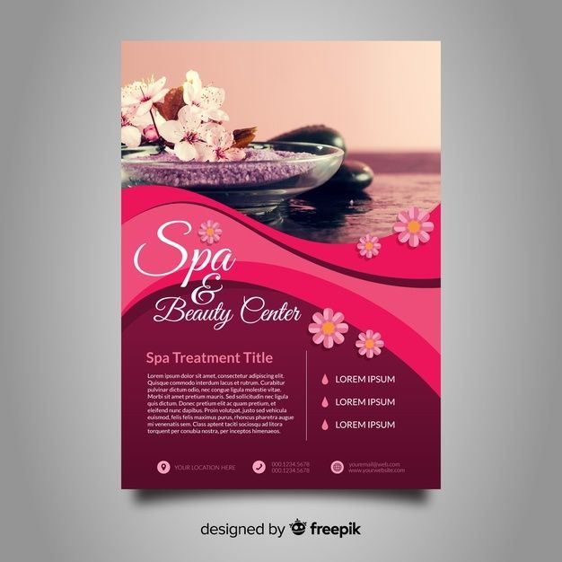spa flyer template vector free download - spa flyer template vector free download -   12 beauty Spa flyer ideas