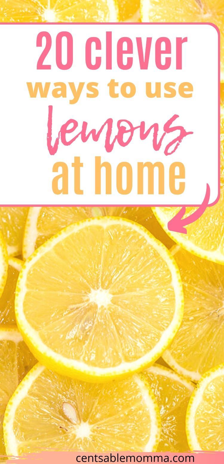 20 Clever Ways to Use Lemons at Home - 20 Clever Ways to Use Lemons at Home -   12 lemon beauty Hacks ideas