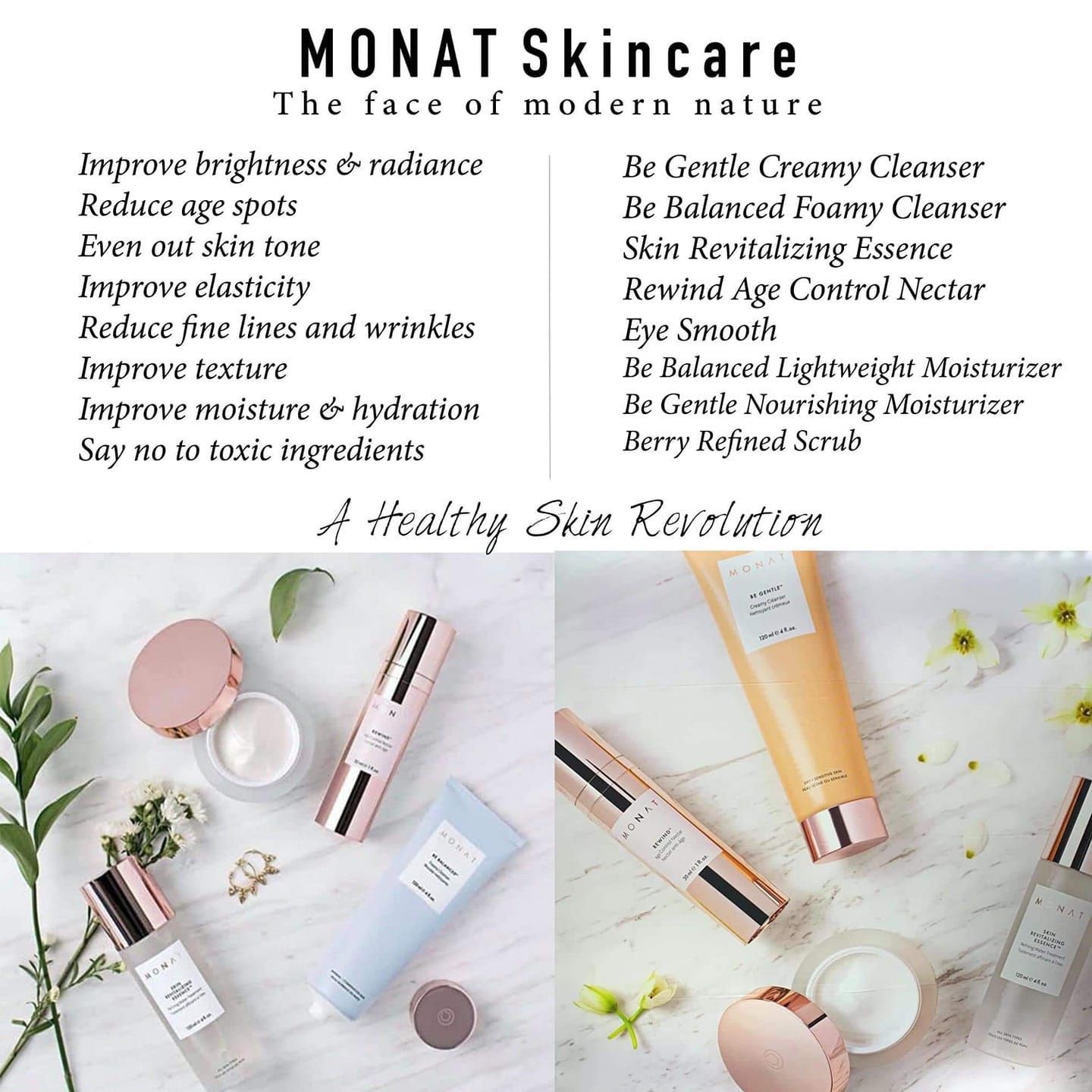 Monat Skin Care - Monat Skin Care -   13 beauty Care advertising ideas