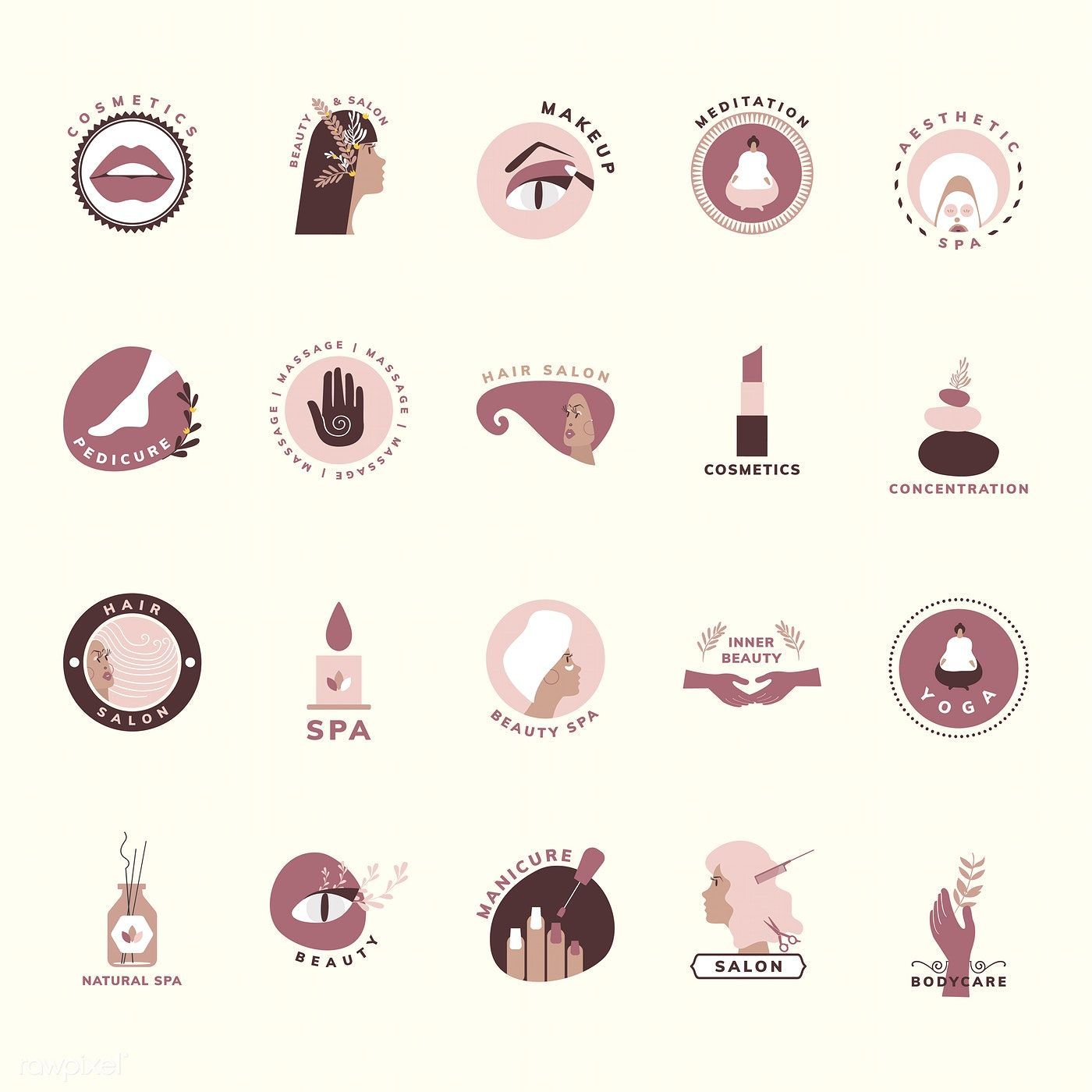 Download free vector of Set of beauty and cosmetics icons 473027 - Download free vector of Set of beauty and cosmetics icons 473027 -   13 beauty Icon free ideas