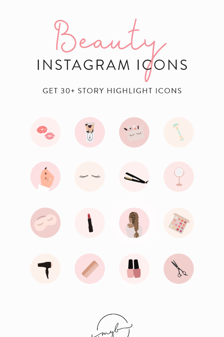 Handdrawn Beauty Highlight Icons - 30+ Instagram Icons for Makeup Artists & Beauty Salons - Instagram Story Templates - IG Story Covers - Handdrawn Beauty Highlight Icons - 30+ Instagram Icons for Makeup Artists & Beauty Salons - Instagram Story Templates - IG Story Covers -   13 beauty Icon free ideas