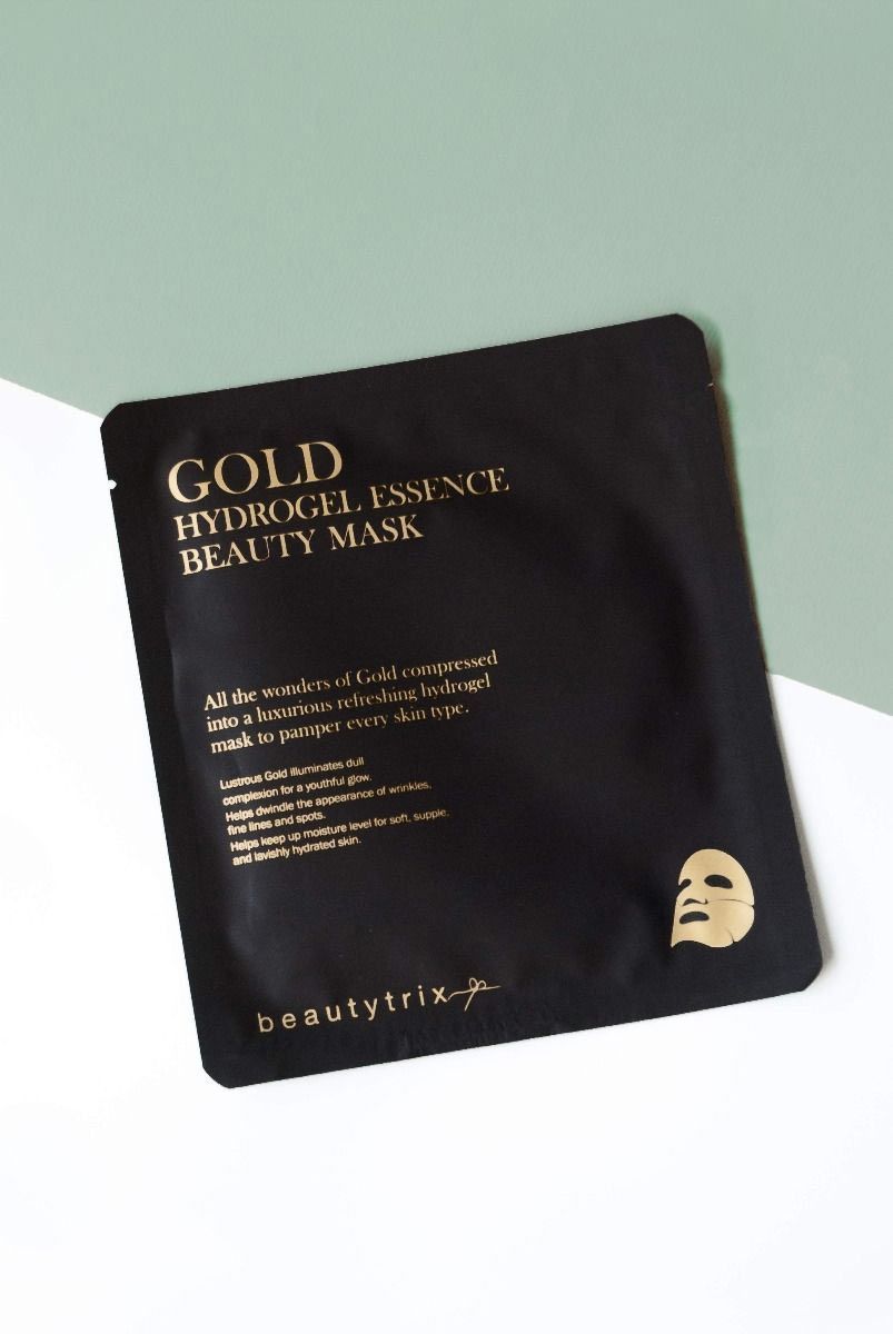 1Pcs Gold Essence Hydrogel Mask - 1Pcs Gold Essence Hydrogel Mask -   14 beauty Mask gold ideas