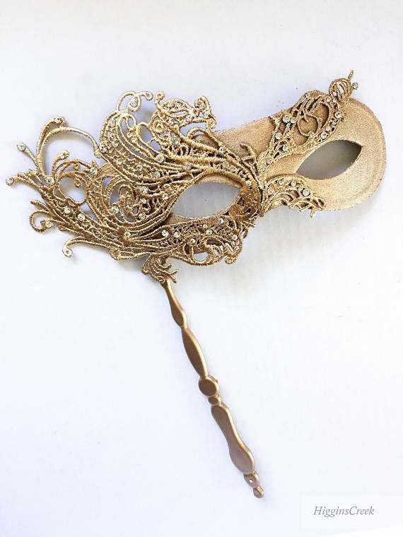 Luxury Gold Masquerade Holding Stick Mask, Womens Masquerade Stick Mask, Gold Butterfly Theme Hand Held Masquerade Mask - Luxury Gold Masquerade Holding Stick Mask, Womens Masquerade Stick Mask, Gold Butterfly Theme Hand Held Masquerade Mask -   14 beauty Mask gold ideas
