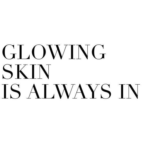 Glowing Skin is Always In - Glowing Skin is Always In -   14 beauty Skin logo ideas