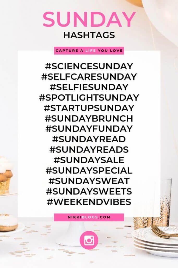 100+ Best Days of the Week Hashtags + How to Use Them! - 100+ Best Days of the Week Hashtags + How to Use Them! -   14 beauty Tips instagram ideas