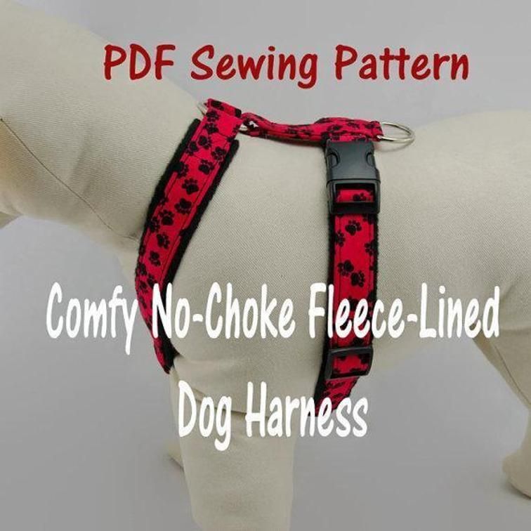 Dog Harness ? no-choke and fleece-lined  | Bluprint - Dog Harness ? no-choke and fleece-lined  | Bluprint -   14 diy Dog harness ideas